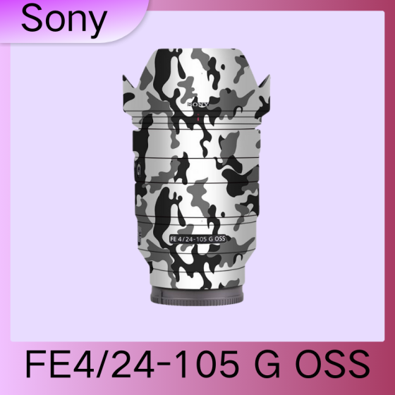 Lentes Sony FE24-105F4 G OSS  - Pele câmera, adesivo câmera - com alta resistência a arranhões, à prova d'água e com design elegante.